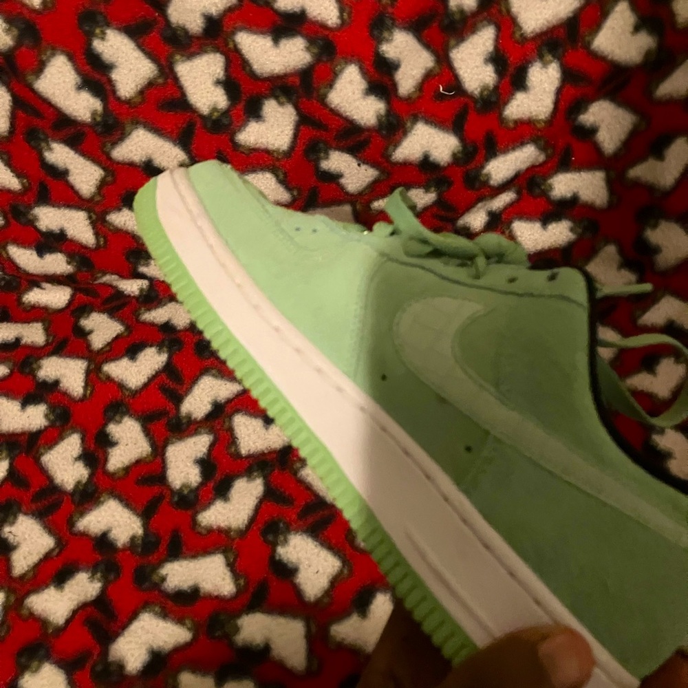 Mint green Nikes